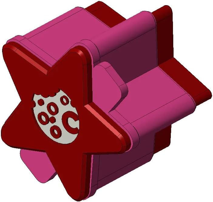 Star Shape Cake Pop Mold/Cutter/Pusher Set (2.0")