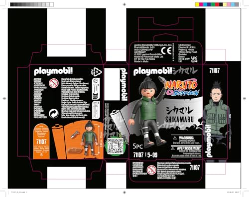 Figurine Shikamaru Nara de Naruto Shippuden avec Kunai Inclus Neuf - vue 10