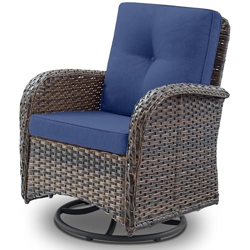 Belord Patio Furniture Swivel Glider PE
