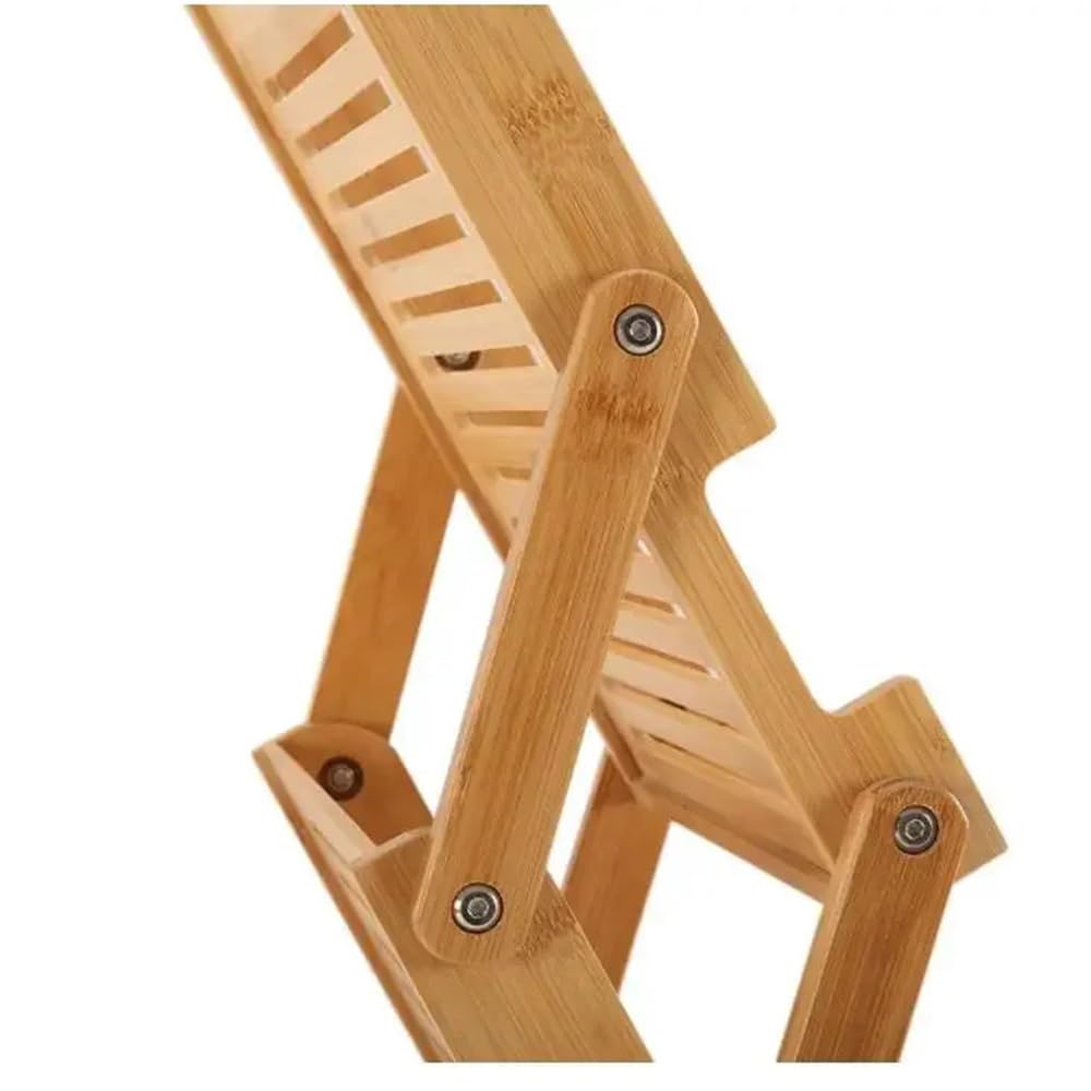 Supporto per giornali a 4 bande pieghevole a pavimento rivista per brochurerek porta giornali espositore libreria manuale Scaffale per letteratura