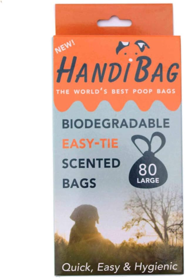 Handiscoop Small Pet Select 80 Biodegradable Bags for Pooper Scooper