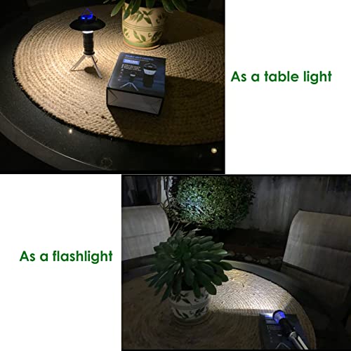 HULPPRE Small&Lightweight LED Camping Lantern&USB,Bright Flashlight, Waterproof Table Lamp, 3 Modes Tent Camping Light… - Image 5