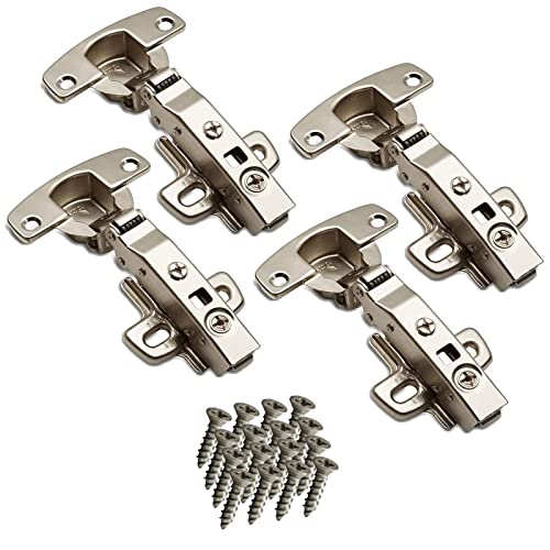 SOTECH 4 Stück Hettich Sensys Topfband 8645i TH52 110 Grad Eckanschlag Höhe/Distanz 1 5 mm mit Soft Close inkl M4x16mm Schrauben Integrierte Dämpfung Automatikscharnier für Kleiderschrank