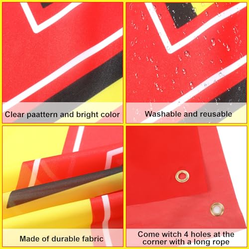 GliCraft Sale Themed Swooper Flag, Huge Sale Banner, 7ft Feather Flag with Pole Kit, 96.5\" x 37.4\" Extra Large Sale Banner Sign with Rope, Outdoor Indoor Sale Signs for Business Advertising