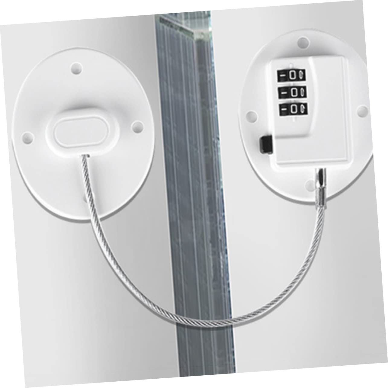 5piezas Cerradura De Seguridad Digital Para Refrigerador Sin Bloqueo Infantil Protección Para Muebles y Electrodomésticos Bebés