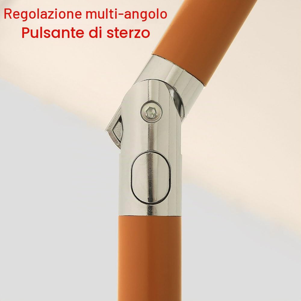 Ombrellone Giardino 180 Cm con Frange, Ombrellone Spiaggia per Esterni, Stecche con Pulsante di Inclinazione E Borsa per Il Trasporto, Ombrellone Picnic con Nappe E Protezione UV 50+