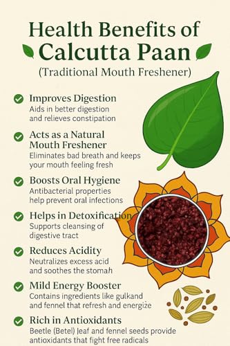 Image of CHATOKDE Calcutta Meetha Paan Mukhwas, [Mouth Freshener, After-Meal Snack] [Jar Pack], 300gm