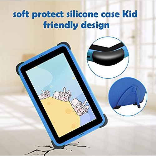 Kids Tablet 8 inch,Android 11 Tablets for Kids with AX WiFi6+5G WiFi, 2GB RAM 32GB ROM Children Tablet, IPS HD Display,4500 mAh,Kids APP Installed,Parental Control,with Stylus(Blue)