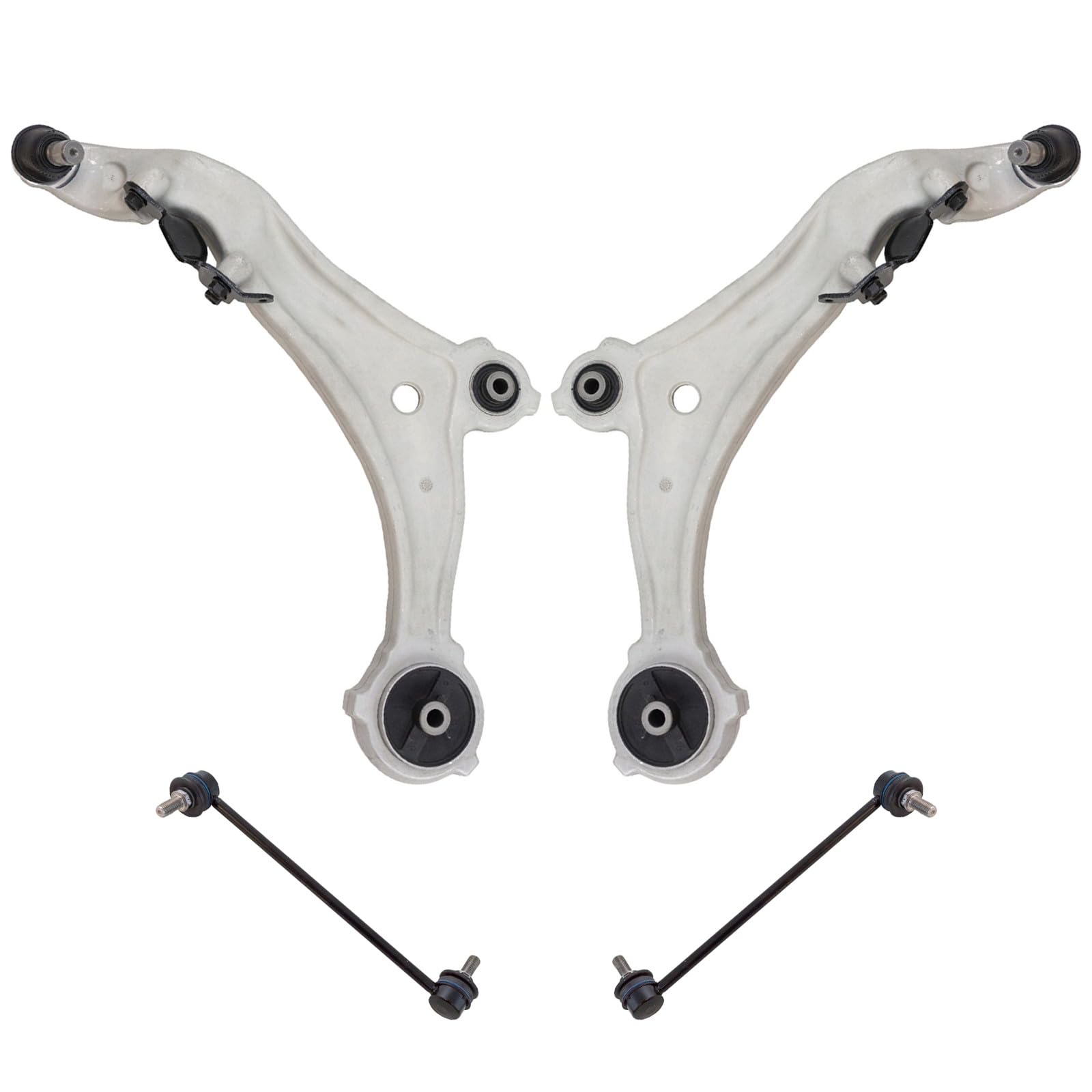 4 Piece Suspension Kit Control Arms w/Ball Joints Sway Bar End Links for Quest