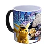  Detective Pikachu POK Kaffeetasse mit Farbwechsel, wärmeempfindlich – 300ml