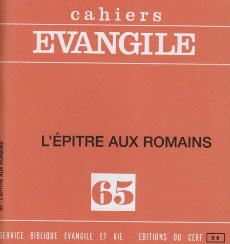 Télécharger CE-65. L'Épitre aux Romains Livre PDF Gratuit