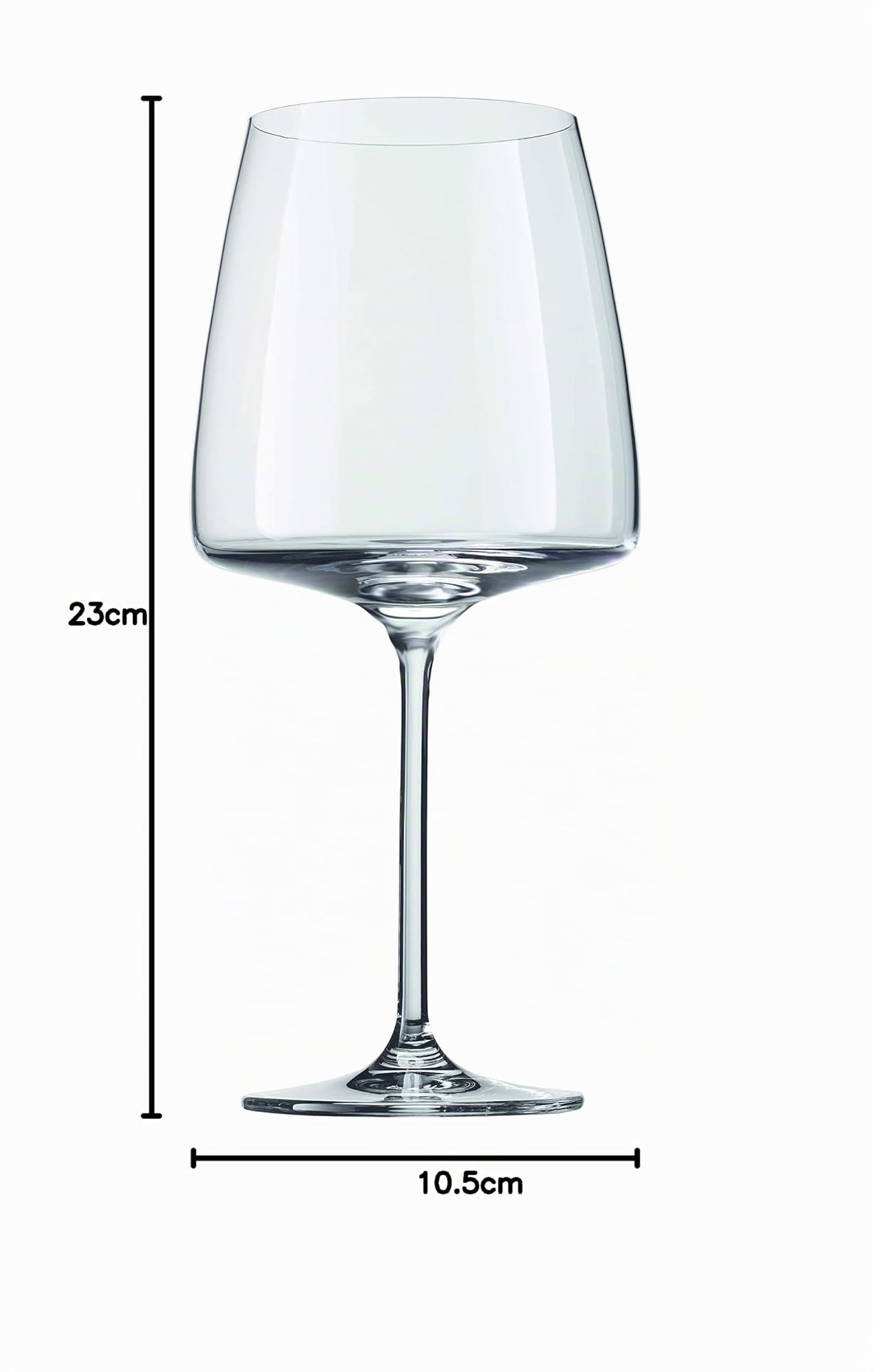 Copas vino Sensa Velvety & Sumptuous Schott Zwiesel - Juego de copas de vino (6 unidades, 0,71 L), transparente