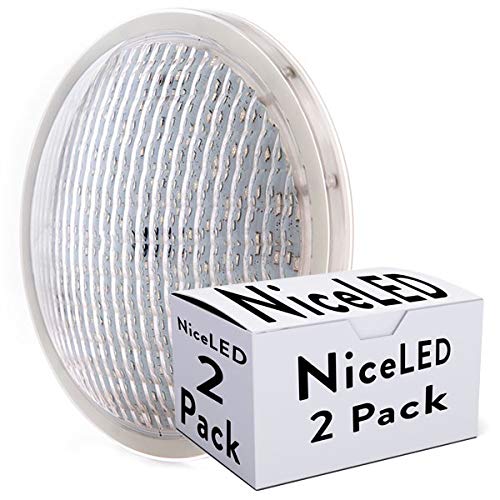Greenice | Pack 2 Focos Piscina Led 25W 4200ºk Par 56 Blanco Natural 30.000H [Kd-Par56-25W-W-Pk2-Ap]