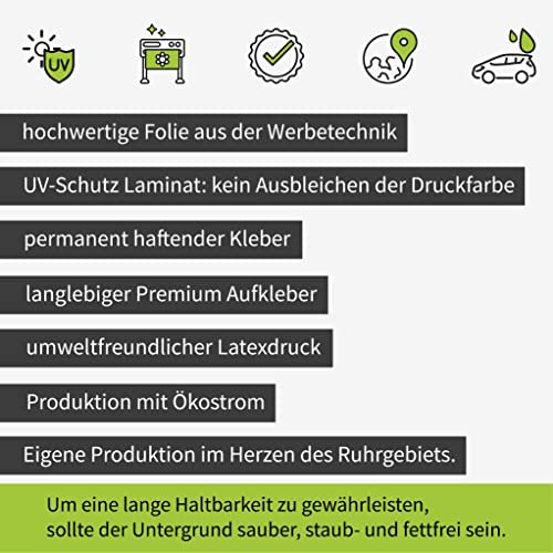 Hinweis-Aufkleber Set Haustier-Rettung I 2 Stück I 8 x 8 cm I Im Notfall retten Sie bitte meine Haustiere! I zum Ausfüllen I für Haus-Tür Kühlschrank und Auto I hin666