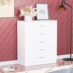 Cajoneras Y Comodas Blancas Vida Designs Cajonera, Madera, Blanco, 90x75x36