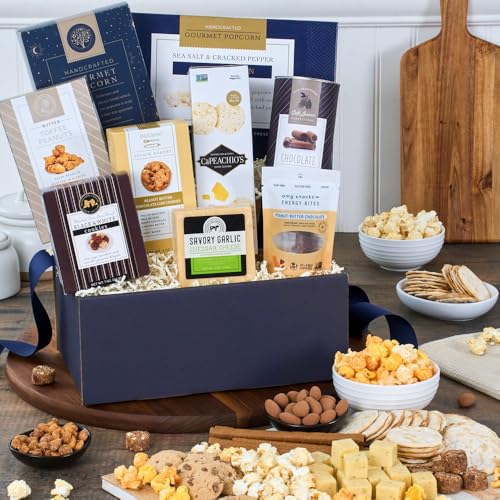 Snack and Chocolate Gift Basket Classic - Gourmet Food Gift by GourmetGiftBaskets.com - Image 2