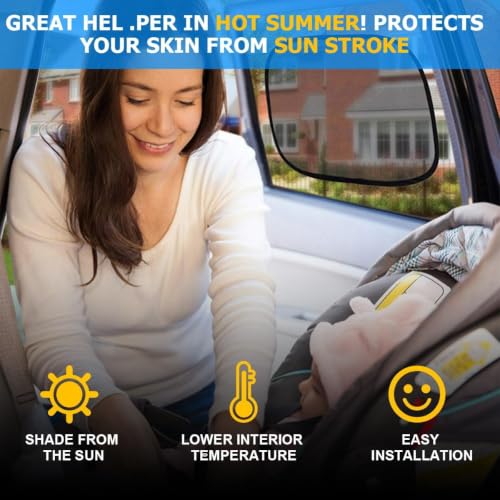 Parasol de luneta trasera para Toyota Yaris Cross, ideal para viajes familiares cómodos en verano 4