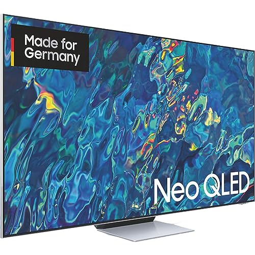 Samsung Neo QLED 4K QN95B 85 Zoll Fernseher (GQ85QN95BATXZG, Deutsches Modell), Quantum HDR 2000, Neural Quantum Prozessor 4K, Dolby Atmos, Smart TV [2022], Strahlendes Silber