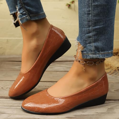 Chaussures compensées antidérapantes à semelles souples - 2
