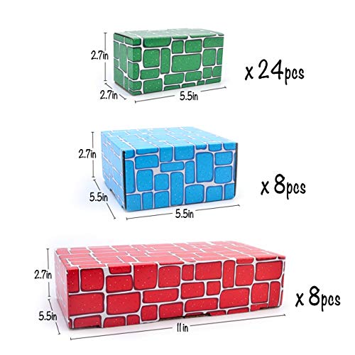 Wishalife Cardboard Blocks,40Pcs Building Blocks Extra-Thick Jumbo Stackable Bricks In 3 Size For Toddlers Kids #TOP4