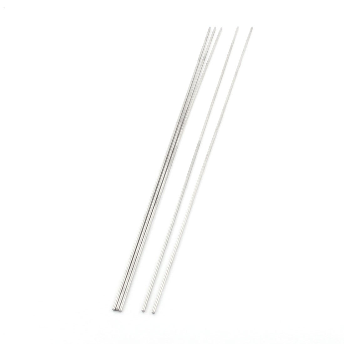 Aexit 5Pcs 2mm Electrical equipment Dia 300mm Length Stainless Steel Round Rod Shaft for RC Toy Car