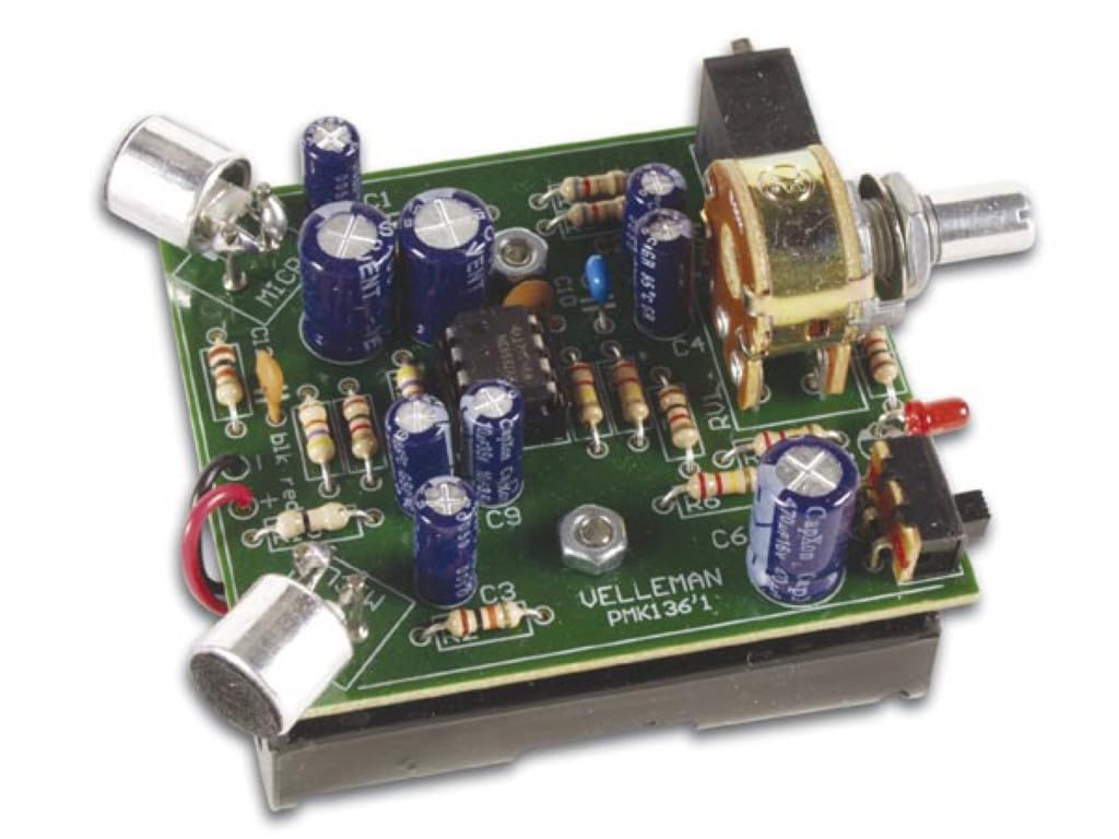 Kit De Soudage Protection Enceinte Stéréo Whadda - 2 Canaux, Anti-claquement | Éducatif, DIY, Pour Débutants Et Avancés - 4