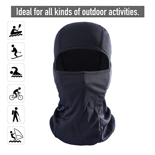 Image of WTACTFUL Summer Balaclava Face Mask Men, UPF50+ Breathable Sun Protection
