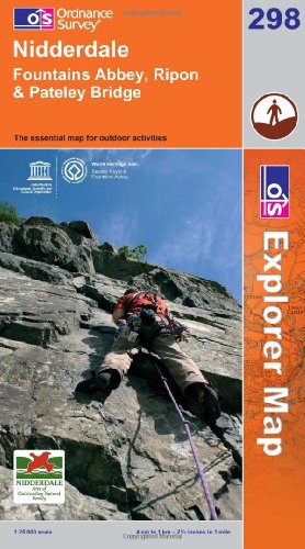 OS Explorer map 298 : Nidderdale