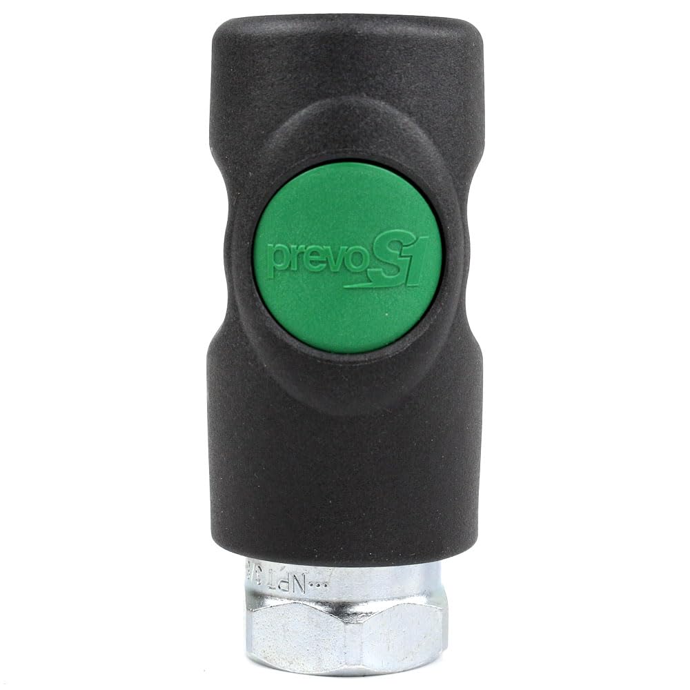 Prevost ESI 071202 High Flow Safety Air Coupler 3/8" FNPT Prevo S1 (1)