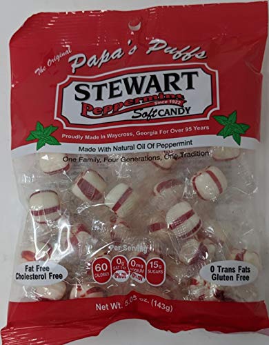 Papa Puffs Stewart Soft Candy Bundle With 5 Flavors - Cherry Soft Candy, Lemon Soft Candy, Orange Soft Candy, Strawberry Soft Candy, And Peppermint Soft Candy #TOP2