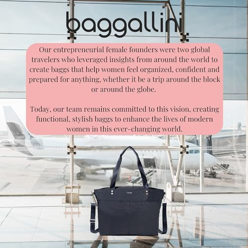 Baggallini Carryall Laptop Tote - Medium 12x19 Inch Travel Crossbody Shoulder Bag by Baggallini - Image 7