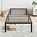VERFARM Plattformbett aus Metall, Bettrahmen 90 x 200 cm Metallbett Bettgestell aus Metall, Modern Metallbett Für Erwachsene, Jugendliche, Einfache Montage, Einzelbett Schwarz 36cm H Baby,Schwarz günstig Kaufen-VERFARM Plattformbett aus Metall, Bettrahmen 90 x 200 cm Metallbett Bettgestell aus Metall, Modern Metallbett Für Erwachsene, Jugendliche, Einfache Montage, Einzelbett Schwarz 36cm H