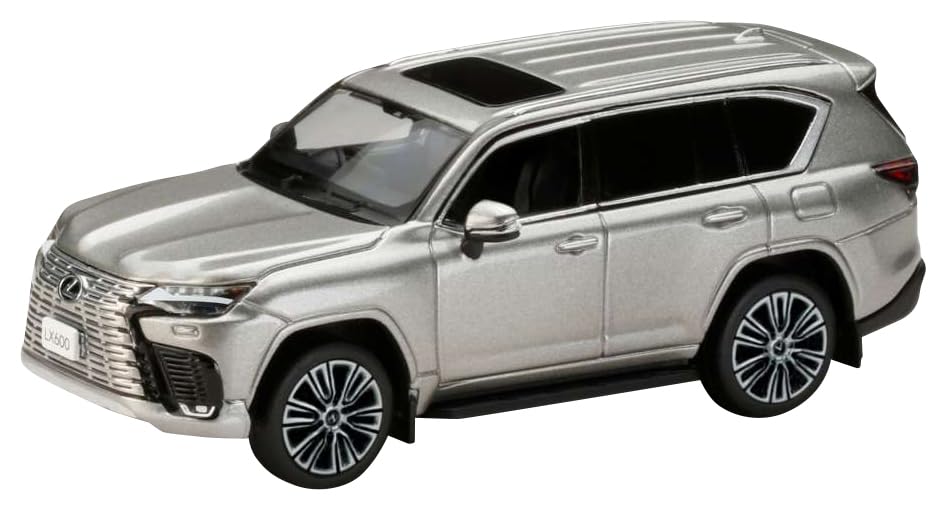 Lexus LX600 Sonic Titanium 1/64 parfait pour décorer un bureau de passionné