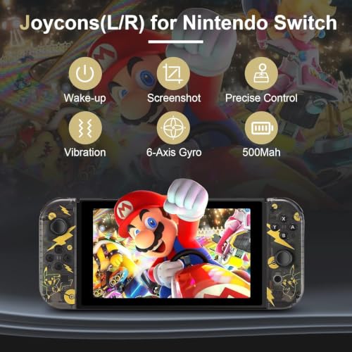 Image of KingBoo Joy-Con Controller Compatible for Nintendo Switch (Picka Edition)