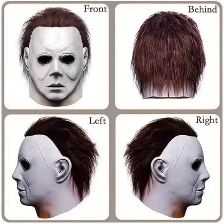 Miniatura 8 de Boolavard Máscaras de Michael Myers para Halloween, disfraz de terror, cosplay, accesorios de látex