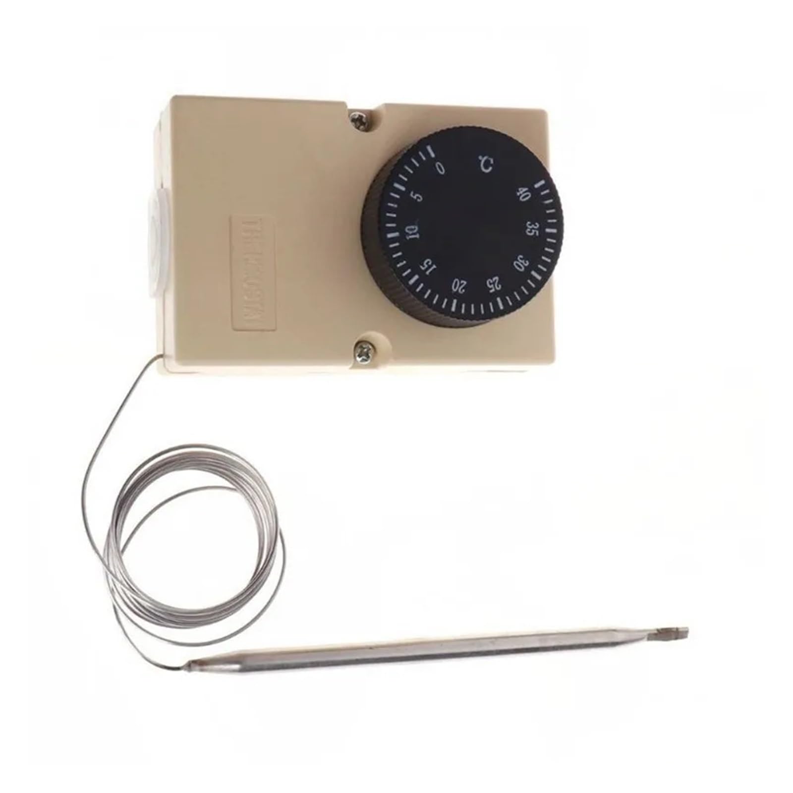 AARTERZZA 1NC1NO AC 250V 0-40°C Temperature Thermostat Switch Sensor w 63" Capillary