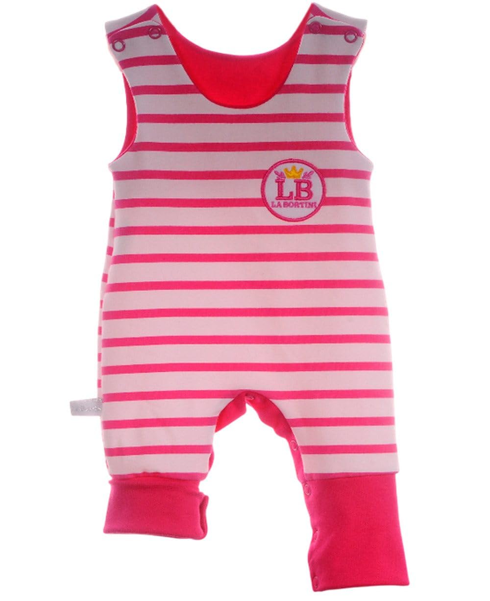 Baby Bekleidung Set Weiß Pink Unisex Langarmshirt Latzhose Zweiteilig Erstlingsausstattung Neugeborenen Outfit für Mädchen Größen 44 50 56 62 68 74 80