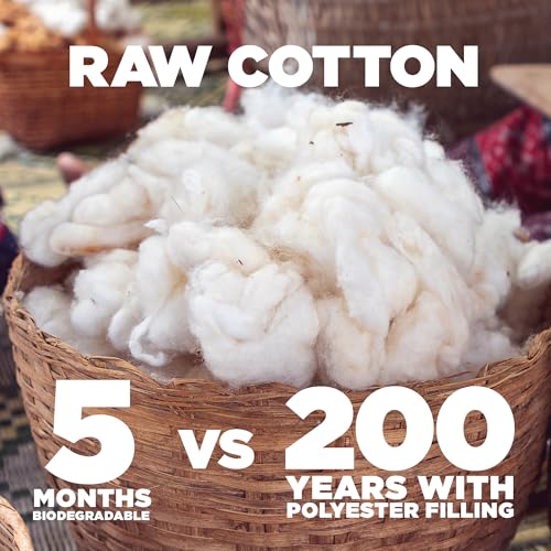 Grown in The USA Raw Cotton Stuffing/Batting. (3lb) - Thumbnail 3