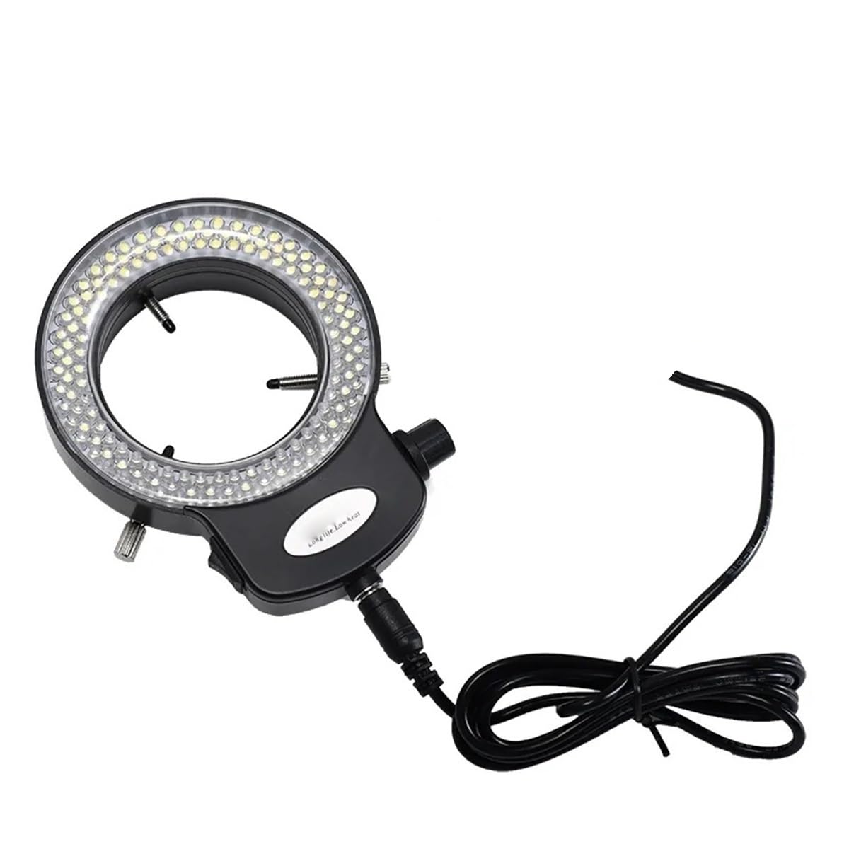 Kit d'accessoires pour microscopes Microscope numérique vidéo 4K, objectif 180X, support de Table, caméra de Microscope Compatible USB Lames de microscope (Size : 144 LED Light)