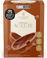 Ovo de Páscoa de Chocolate ao Leite Cremoso Luckau 180g