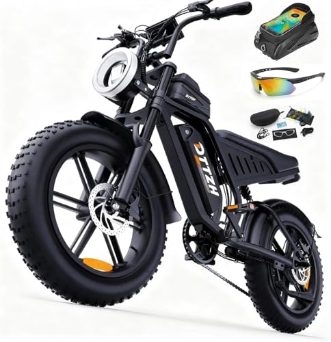 DTTZH 5000W Moped Style E-Bike