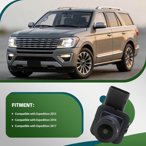 Image of FL1Z-19G490-A Rear View Backup Camera Fit Expedition 2015-2017 | Backup Camera Parking Assist,Replace FL1Z-19G490-B,The scene is naturally and realistically depicted