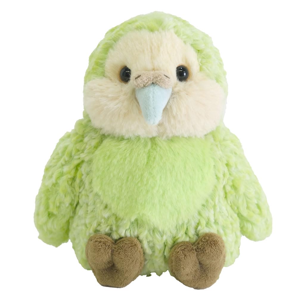 Sunlemon Fluffies S Kakapo Plush Animal 5.9 x 5.5 x 6.3 in (15 x 14 x 16 cm) Cut