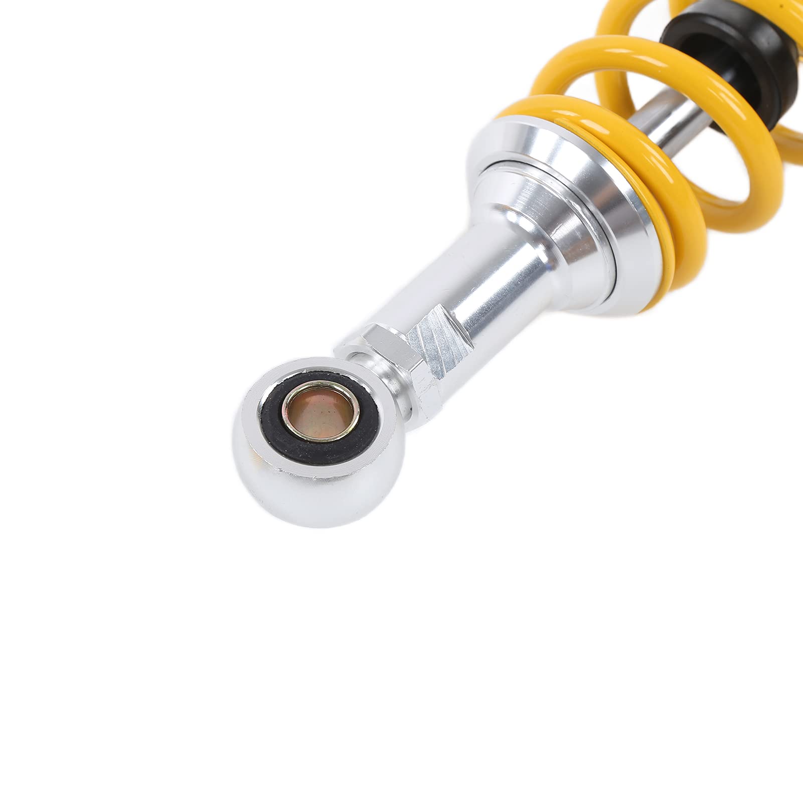 BRRNOO Amortyzatory Motocyklowe, Uniwersalne Tylne Amortyzatory Amortyzator Motocyklowy Para Uniwersalna 340 Mm Amortyzator Motocyklowy Sprężyna Tylnego Zawieszenia dla ATV SUV (YELLOW)