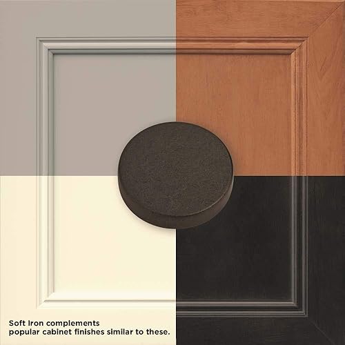 Miniatura 5 de Franklin Brass P29613-SI-C Tirador de 4" (102 mm) con pies cuadrados, plancha suave (paquete de 2)