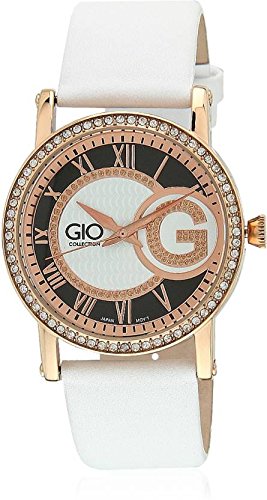 Gio Collection White/Black Dial Analogue Womens Watch-G0037-03 (B00RMZ9OFS) Amazon Price History, Amazon Price Tracker