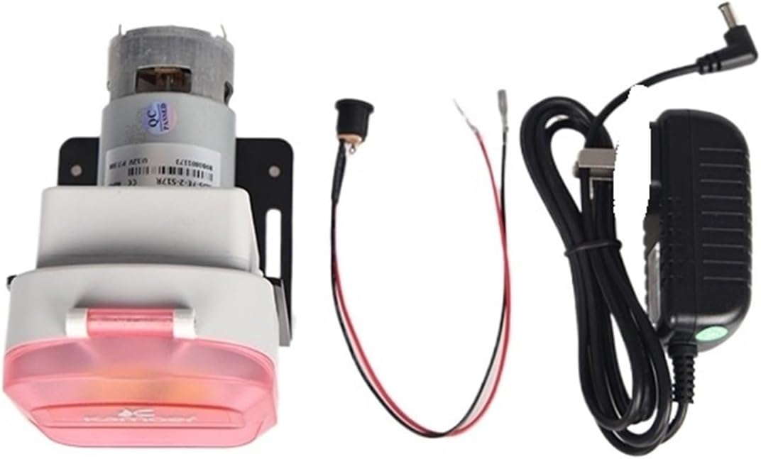 Peristaltic pump large flow 12v laboratory water pump 24v small pump self-priming pump small circulation water pump(B17b-power Supply)