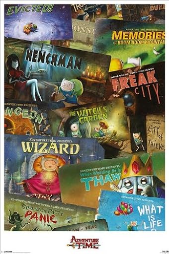 Adventure in Time – Episodes – 61 x 91,5 cm Póster/póster | Ya disponible en tu tienda friki favorita! En mundofriki.es! Adventure in Time – Episodes – 61 x 91,5 cm Póster/póster | Ya disponible en tu tienda friki favorita! En mundofriki.es!