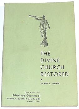 Paperback The Divine Church Restored Book