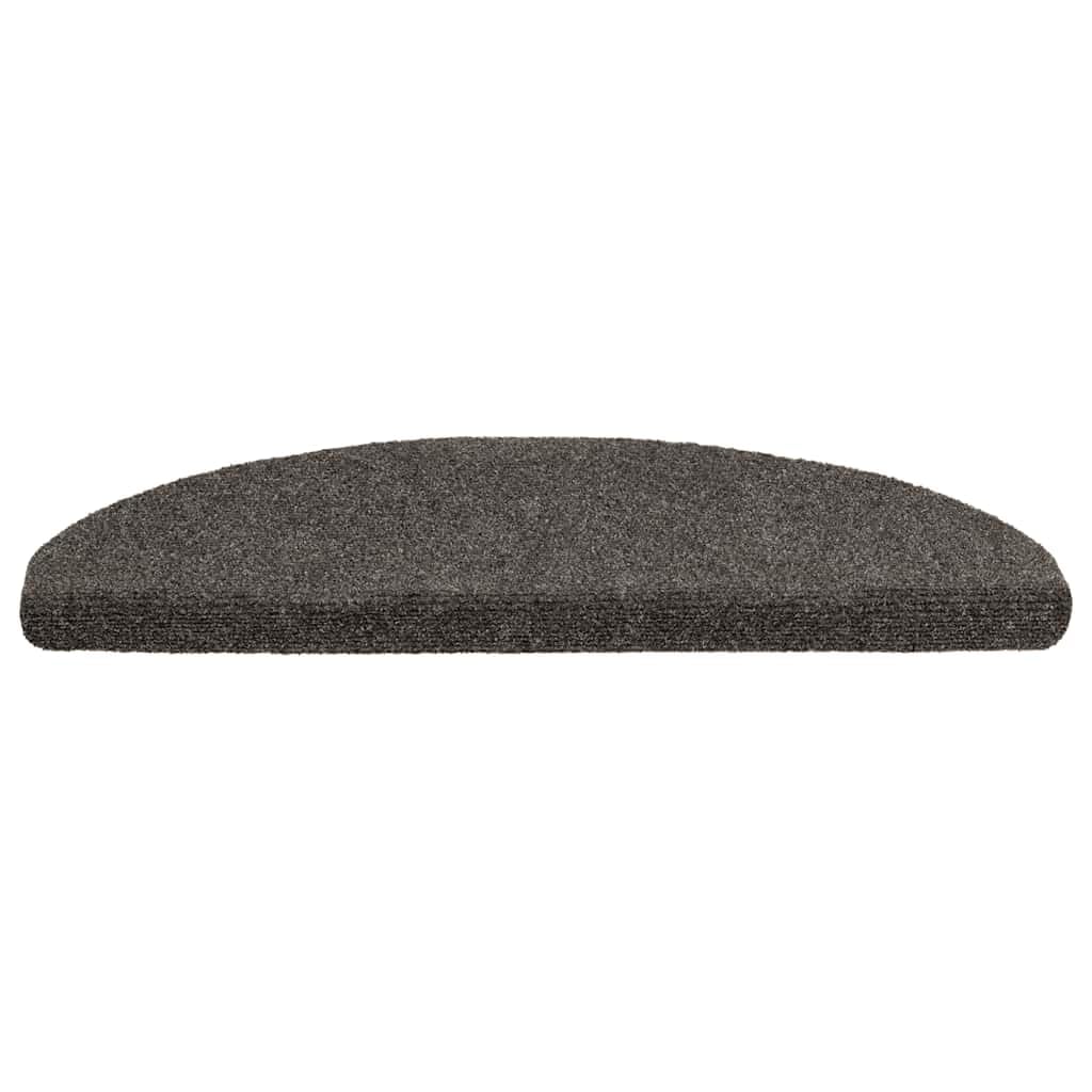 Tidyard Tapis d'escalier Autocollant 20 pcs Anthracite 65x21x4 cm, Tapis Escalier Tapis de Sécurité pour Sol Protection, Aînés et Animaux Style A
